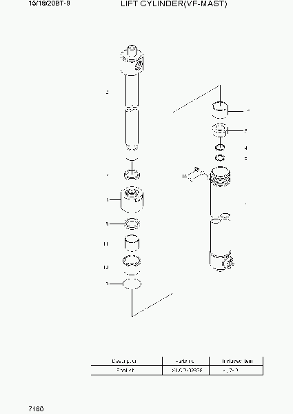 7160   ()  (VF-MAST)   Hyundai 15/18/20BT-9