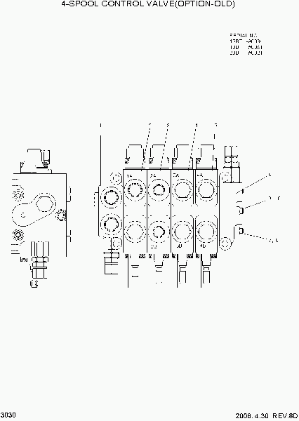 3030    ()  (OPTION-OLD)   Hyundai 15/18/20BT-7
