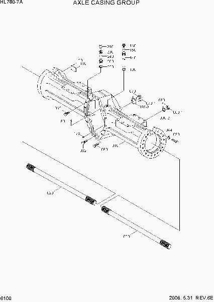6100 AXLE CASING GROUP