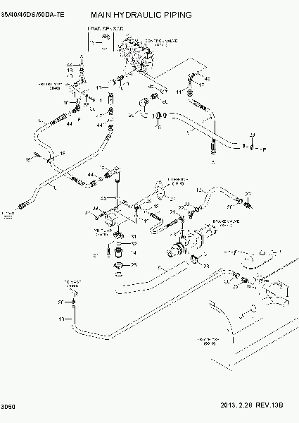 3050   ()   Hyundai 35/40/45DS/50DA-7E