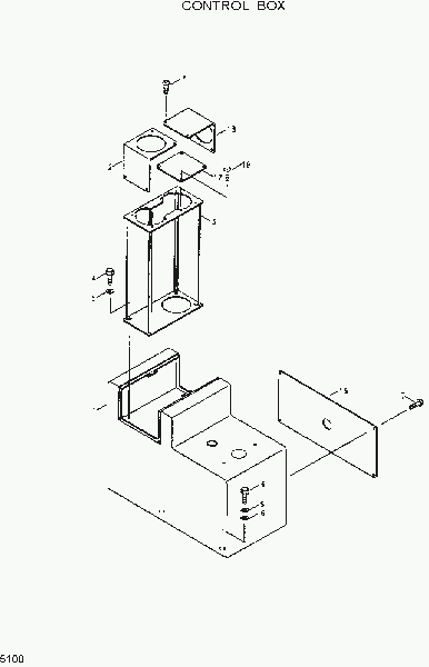 5100  CONTROL BOX GROUP    Hyundai HL17C
