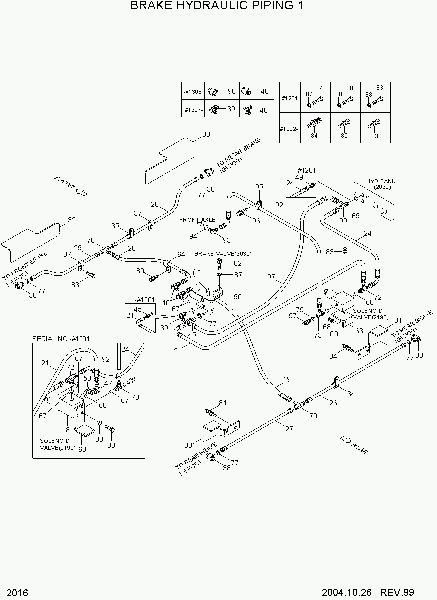 2016 BRAKE HYDRAULIC PIPING 1