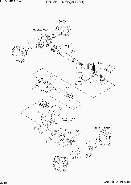 3010 DRIVE LINES(-#1239)