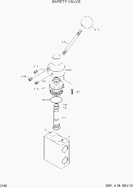 2160 SAFETY VALVE