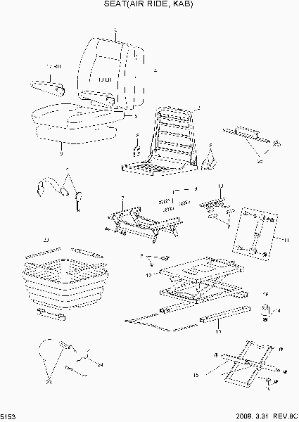 5153 SEAT(AIR RIDE, KAB)
