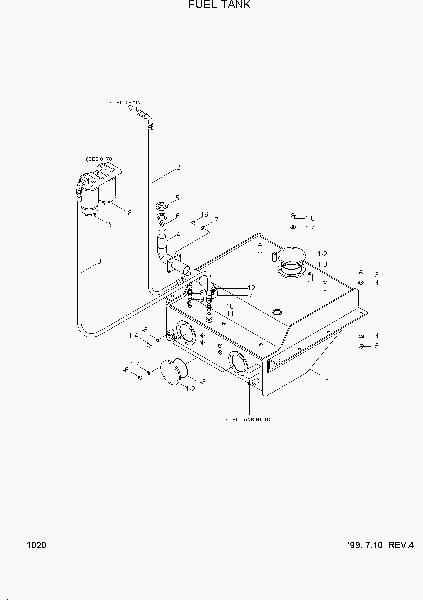 1020 FUEL TANK(NTA855-C)