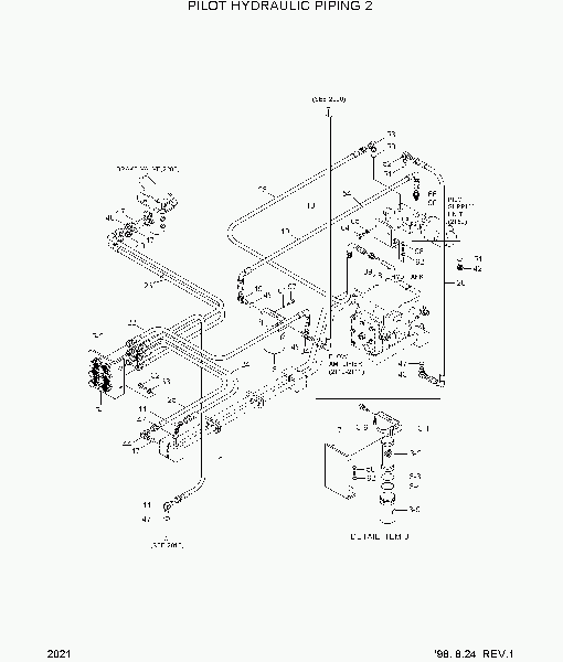 2021 PILOT HYDRAULIC PIPING 2