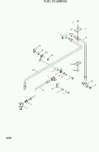 8250 FUEL PLUMBING