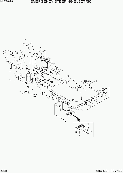 2090 EMERGENCY STEERING ELECTRIC