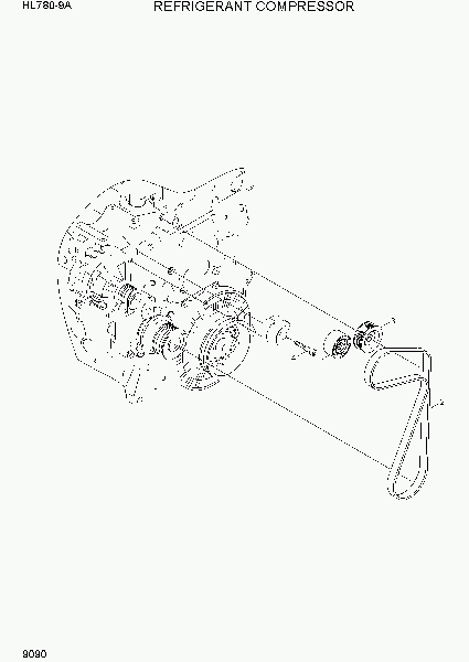 9090 REFRIGERANT COMPRESSOR
