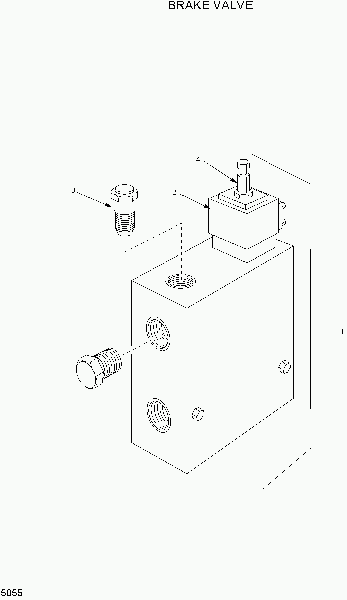 5055 BRAKE VALVE