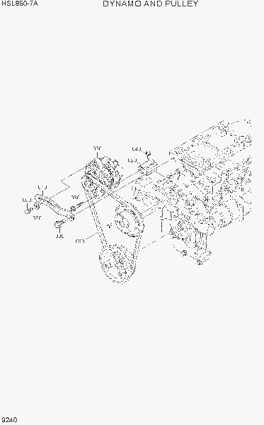 9240 DYNAMO AND PULLEY