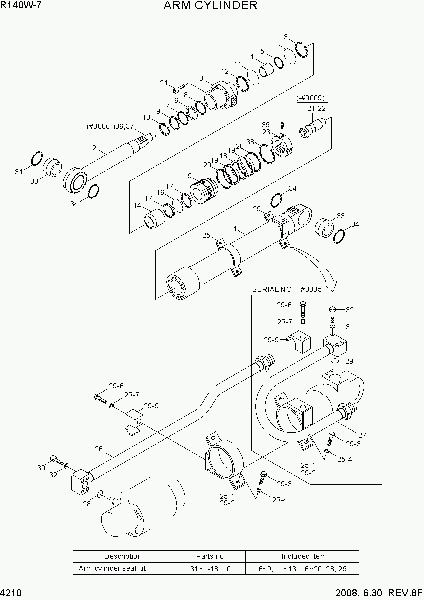 4210      Hyundai R140W-7