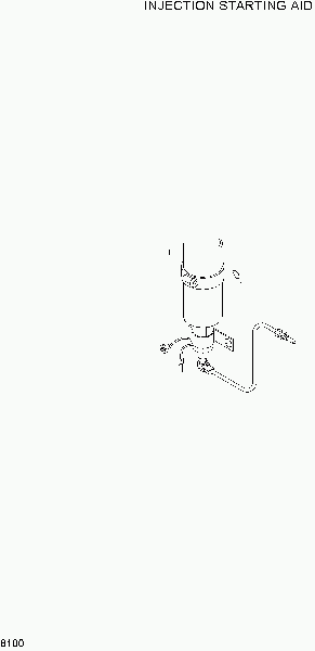 8100  INJECTION STARTING AID   Hyundai R210LC-3