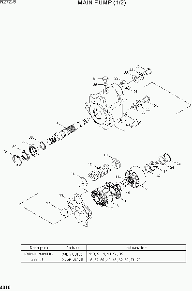 4010   ( , 1/2)   Hyundai R27Z-9