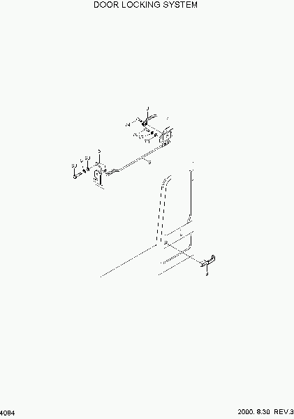 4084  DOOR LOCKING SYSTEM   Hyundai R55-3