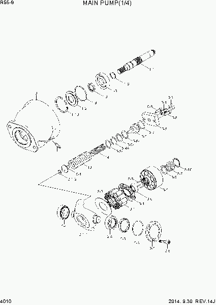 4010   ( , 1/4)   Hyundai R55-9