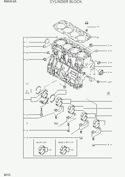 9010      Hyundai R55W-9A