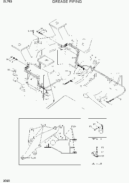 3090 GREASE PIPING