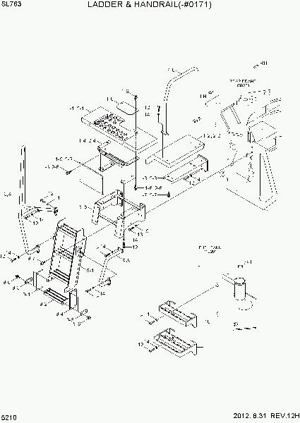 5210 LADDER & HANDRAIL(-#0171)